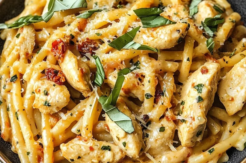 Marry Me Chicken Pasta