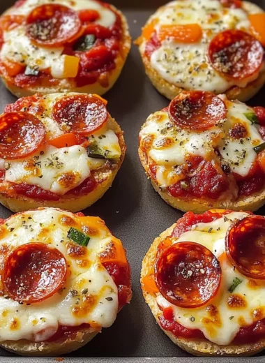 Mini High Protein Cottage Cheese Pizzas (Gluten Free, Low Carb)