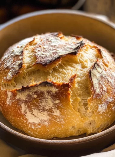 No Knead Crusty Bread