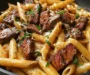 One-Pan Bold Honey BBQ Steak Penne