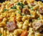 One-Pot Cheddar Ranch Chicken and Sausage Rotini