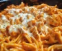 One-Pot Honey Butter Buffalo Chicken & Mozzarella Pasta
