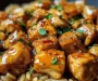 One-Pot Sassy Honey Garlic Chicken & Rice Pasta