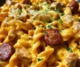 One-Pot Smoky Cheddar Ranch Chicken & Sausage Pasta