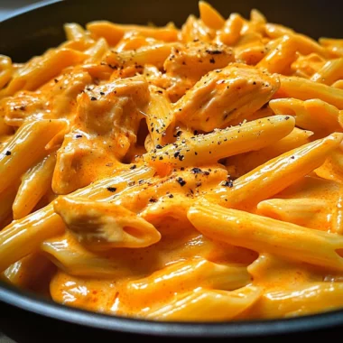 One-Pot Sweet Heat Buffalo Chicken Pasta