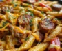 One Pan Smoky Ranch BBQ Sausage Penne