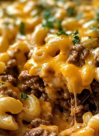 One Pot Cheeseburger Casserole
