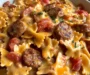 One Pot Creamy Cajun Sausage Pasta