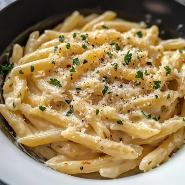 One Pot Creamy Garlic Pasta (Just 20 Minutes!)