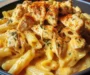 One Pot Spicy Ranch Cheddar Chicken Pasta