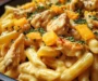One Pot Spicy Ranch Cheddar Chicken Pasta