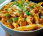One Pot Sweet and Spicy Buffalo Chicken Pasta