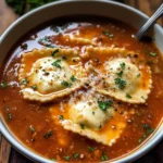 Ravioli Soup
