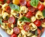 Roasted Red Pepper and Parmesan Tortellini Salad