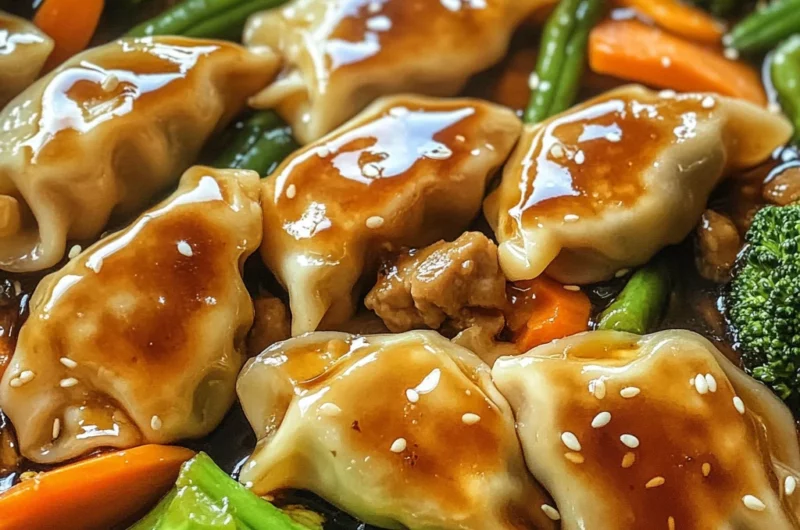 Savor the Flavor in This Quick Potsticker Stir Fry Recipe