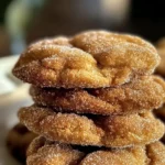 Tasty Churro Crinkle Cookies