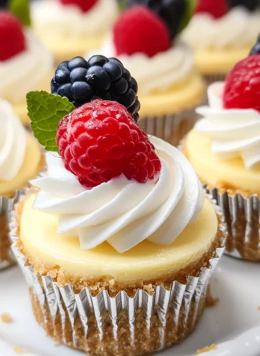The Best Mini Cheesecake Recipe