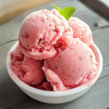 Watermelon Ice Cream (2 Ingredients)