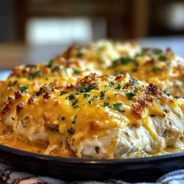 4-Ingredient Ranch Chicken Bake