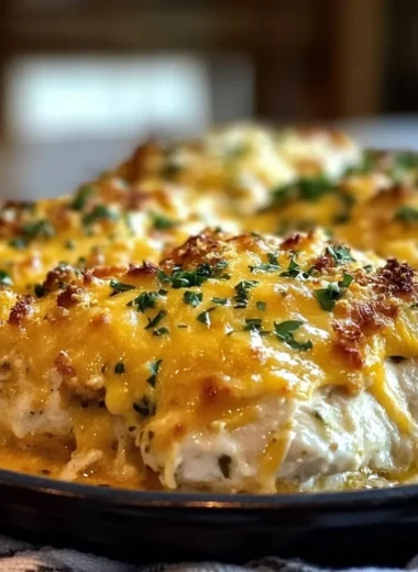 4-Ingredient Ranch Chicken Bake