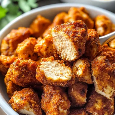 Air Fryer Chicken Bites