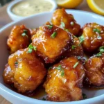 Air Fryer Hot Honey Lemon Chicken Bites