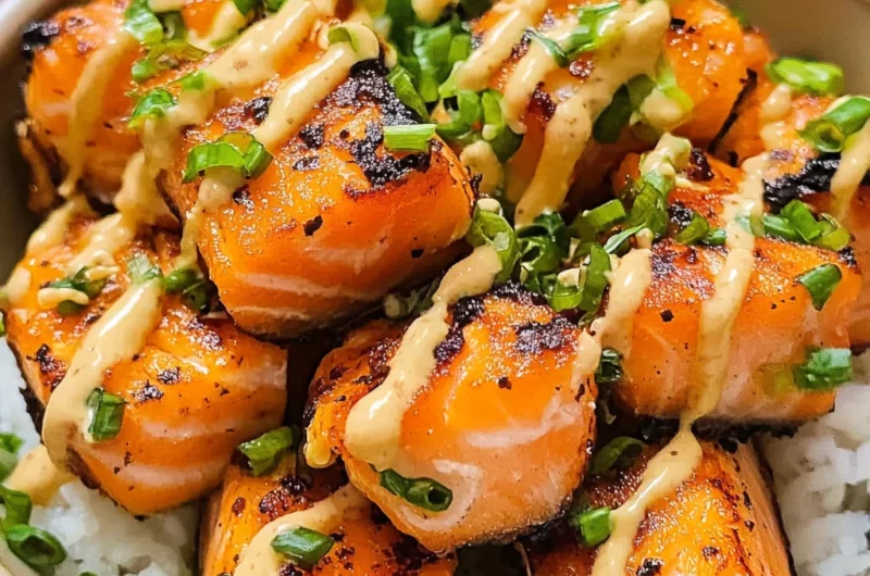 Air Fryer Salmon Bites