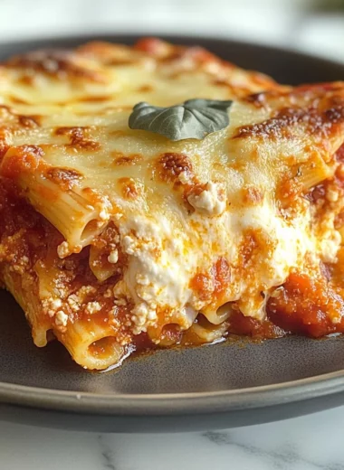 Baked Ziti Recipe with Ricotta