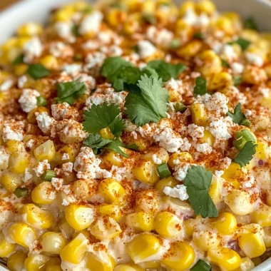 Best Mexican Street Corn Dip