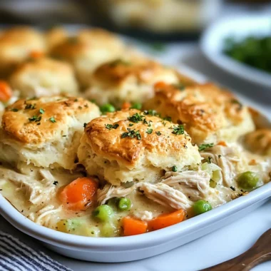 Cheddar Bay Biscuit Chicken Pot Pie Recipe