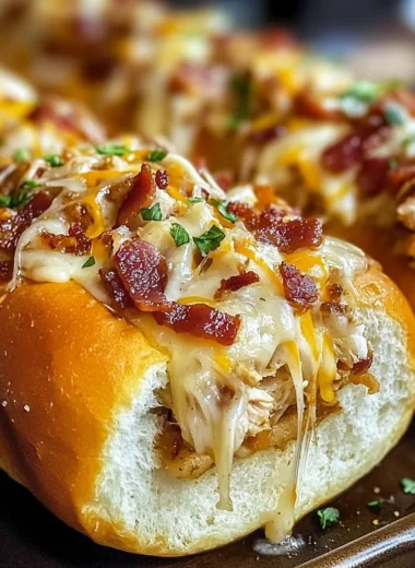 Chicken Bacon Ranch Stuffed Bread