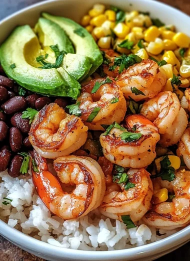 Chipotle Lime Shrimp Bowl