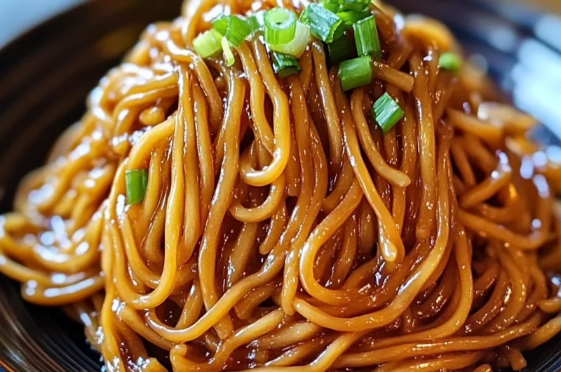 Classic Plain Lo Mein Noodles