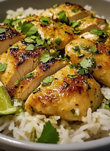 Coconut Lime Chicken and Rice