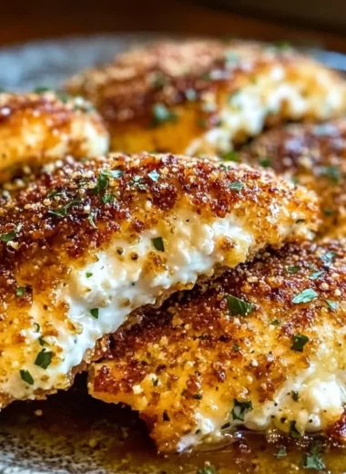 Cottage Cheese Parmesan Firecracker Chicken
