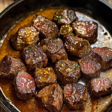 Cowboy Butter Steak Bites