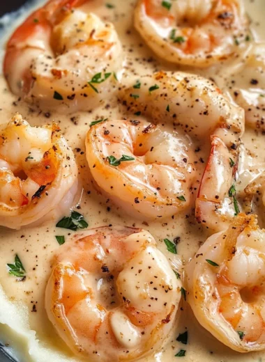 Creamy Garlic Shrimp