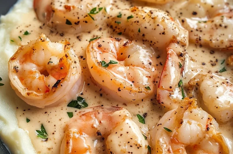 Creamy Garlic Shrimp