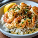 Creamy Garlic Shrimp with Rice: Buttery & Flavorful Delight