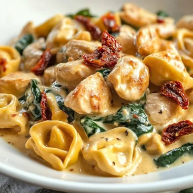 Creamy Marry Me Chicken Tortellini for a Cozy Dinner Night