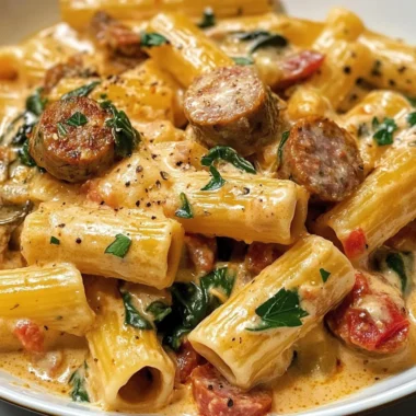Creamy Sausage Pasta