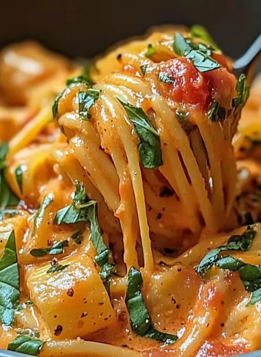 Creamy Tomato Garlic Pasta Easy and Quick Recipe