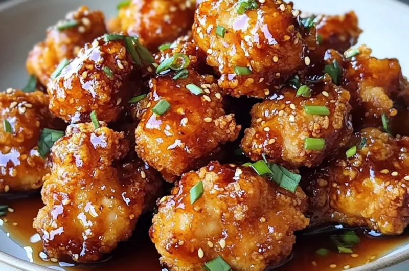 Crispy Honey Garlic Chicken Bites: A Cozy Favorite with Irresistible Flavor
