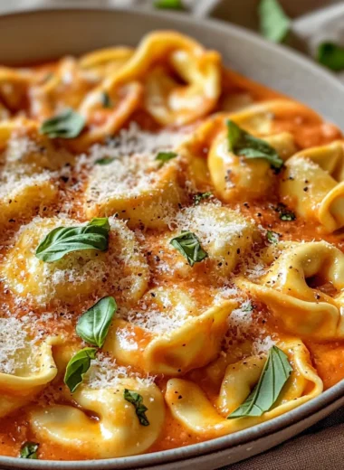 Delicious Creamy Tomato Tortellini Recipe for Easy Dinner