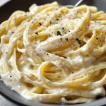 Easy Creamy Fettuccine Alfredo Pasta