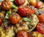 Flavorful Pesto Chicken Recipe with Juicy Cherry Tomatoes Easy and Delicious