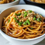 Garlic Sesame Noodles
