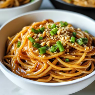 Garlic Sesame Noodles