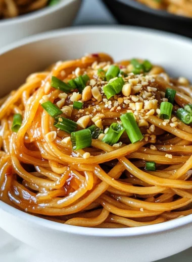 Garlic Sesame Noodles