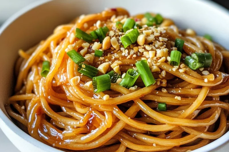 Garlic Sesame Noodles